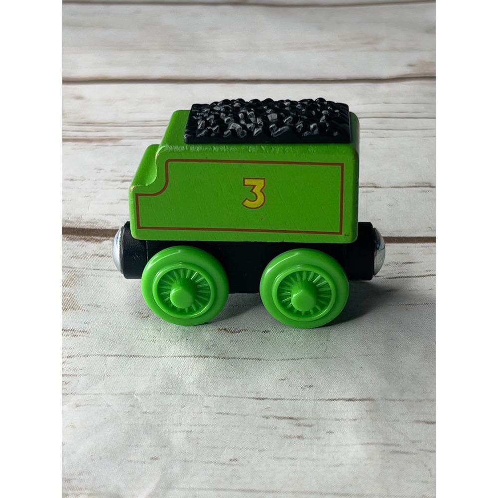 Thomas & Friends Henry's Tender Green Wooden Railway Train Y4072 OS